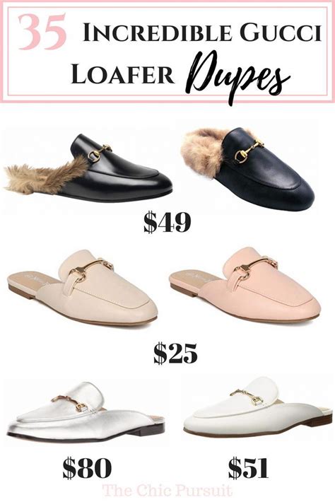 gucci slipper dupes|Gucci loafer dupe.